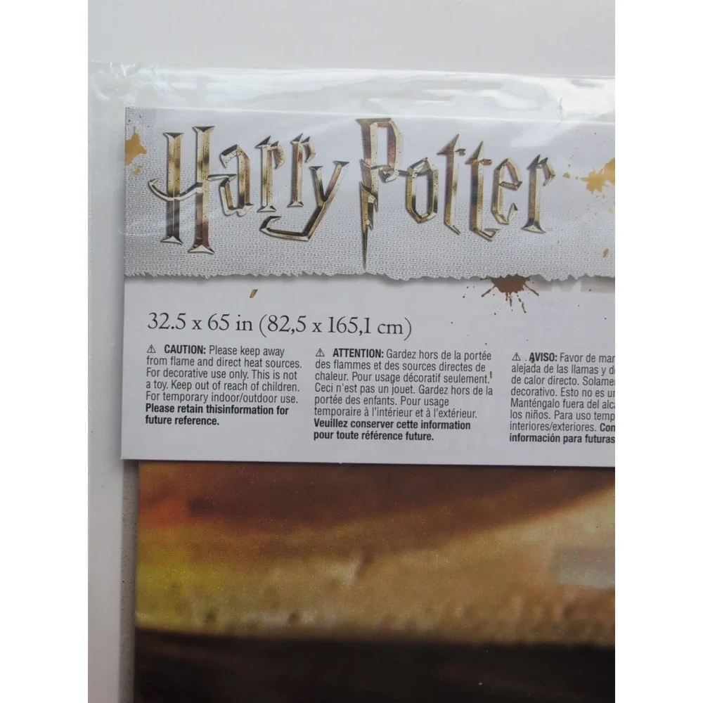 Backdrop & Table Lot Harry Potter Party Hogwarts Backdrop& Tablecloth Decoration